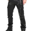 Salvatoro Cargo Skindbukser - Sort^Rockdenim Sale