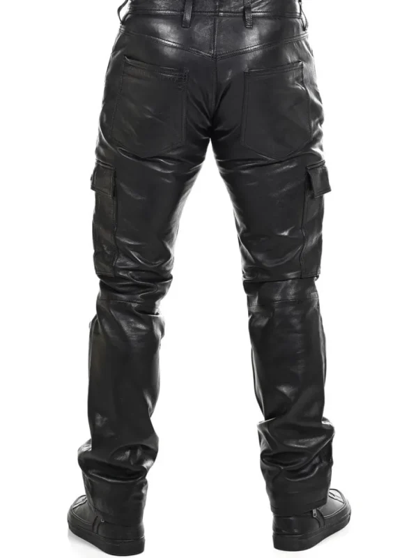 Salvatoro Cargo Skindbukser - Sort^Rockdenim Sale