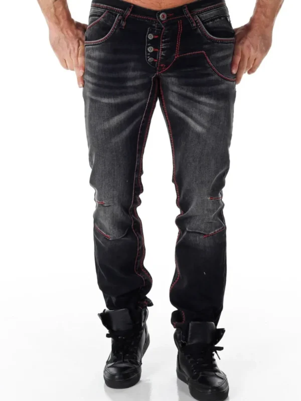 San Antonio Jeans - Mørkegrå^Rusty Neal New