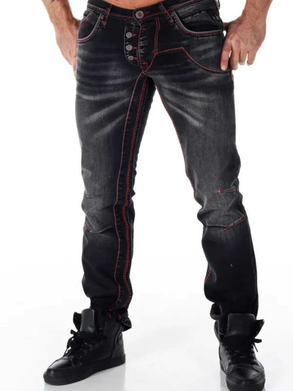 San Antonio Jeans - Mørkegrå^Rusty Neal New
