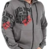 Saros Zip Hoodie - Mørkegrå^Cipo & Baxx Online