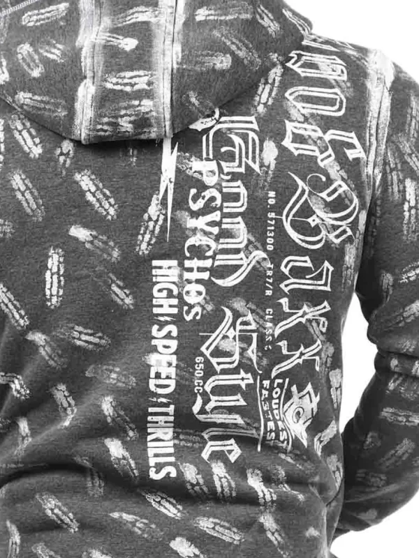Sayer Hoodie - Mørkegrå^Cipo & Baxx Outlet