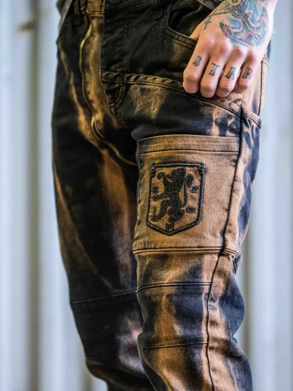 Sevyn Jeans - Sort/Brun^Kingz Sale
