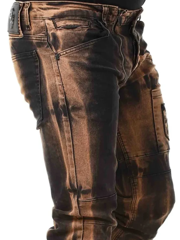 Sevyn Jeans - Sort/Brun^Kingz Sale