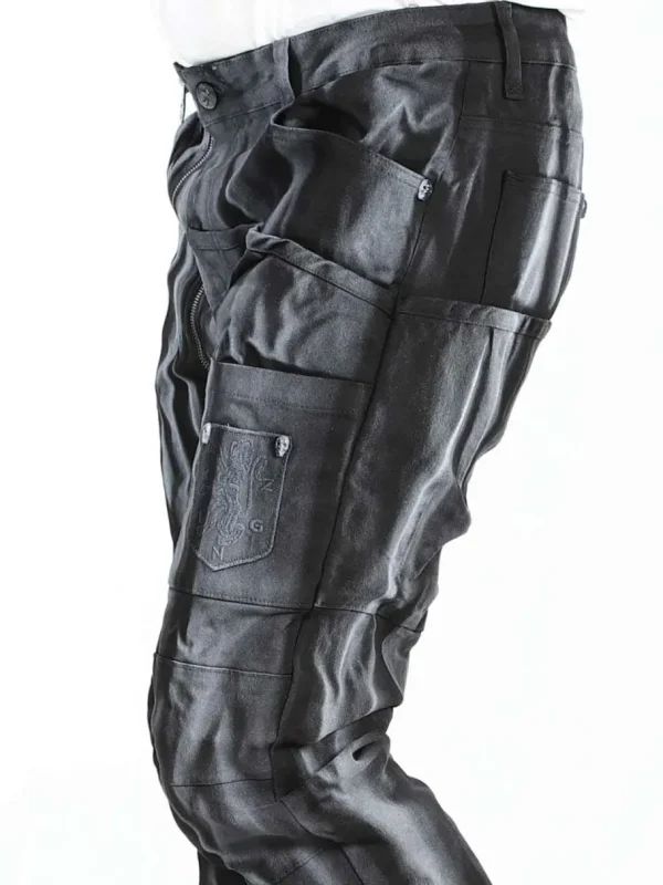 Sevyn Jeans - Sort/Hvid^Kingz Clearance