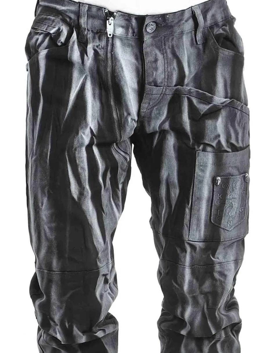 sevyn_kingz_jeans__sorthv_4.webp Sevyn Jeans - Sort/Hvid^Kingz Clearance