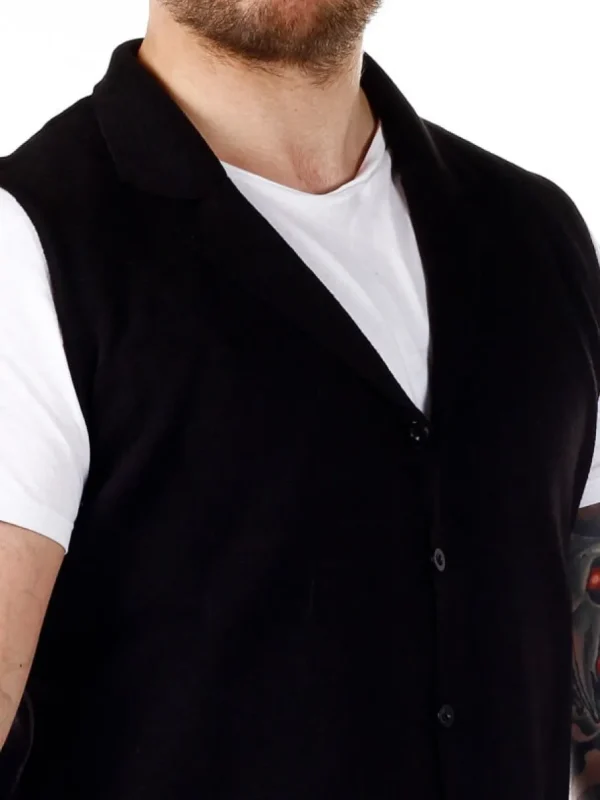 Signore Vest - Sort^Rusty Neal Discount