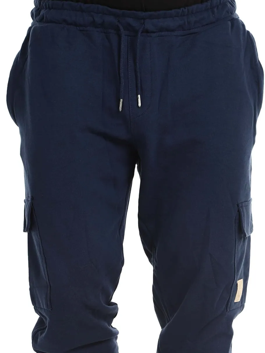 skyline_cargo_sweatpants__4.webp Skyline Cargo Sweatpants - Mørkeblå^Blend Online