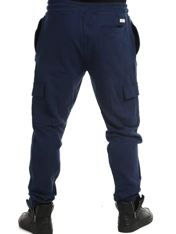 Skyline Cargo Sweatpants - Mørkeblå^Blend Online