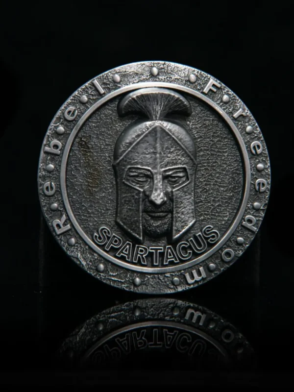 Spartacus Bæltespænde - Sølv^Ivory Falcon Online
