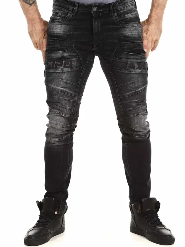 Speed Jeans - Sort^Cipo & Baxx Outlet