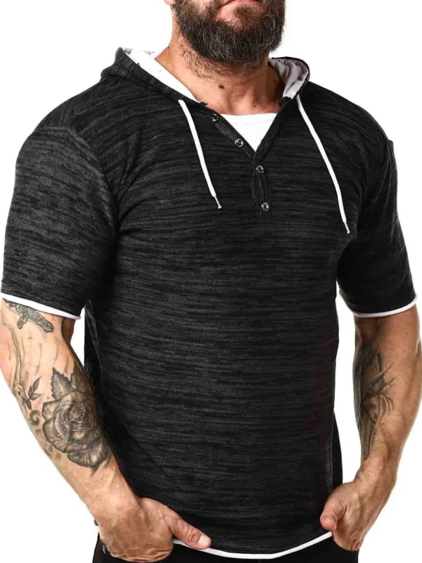 Terence 2 in 1 T-shirt - Sort^Carisma Discount