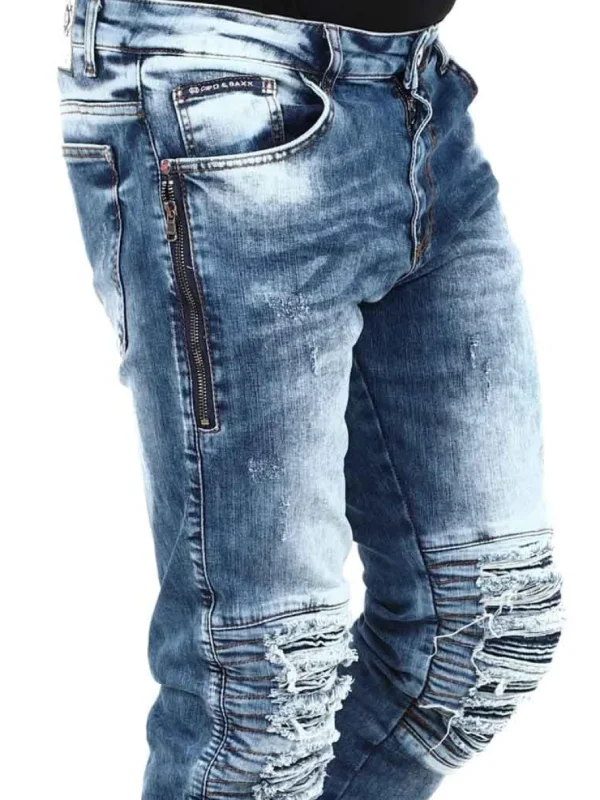 Thelonius Jeans - Blå^Cipo & Baxx Online