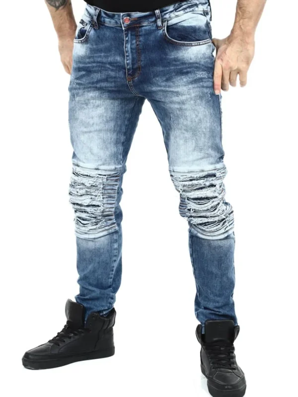 Thelonius Jeans - Blå^Cipo & Baxx Online