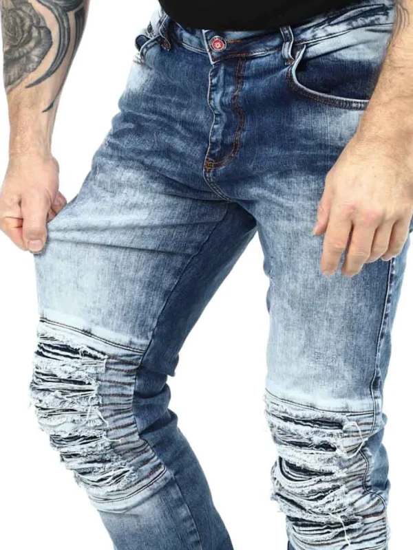 Thelonius Jeans - Blå^Cipo & Baxx Online