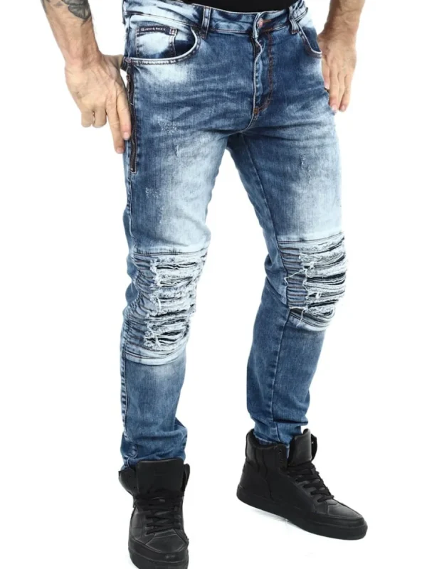 Thelonius Jeans - Blå^Cipo & Baxx Online