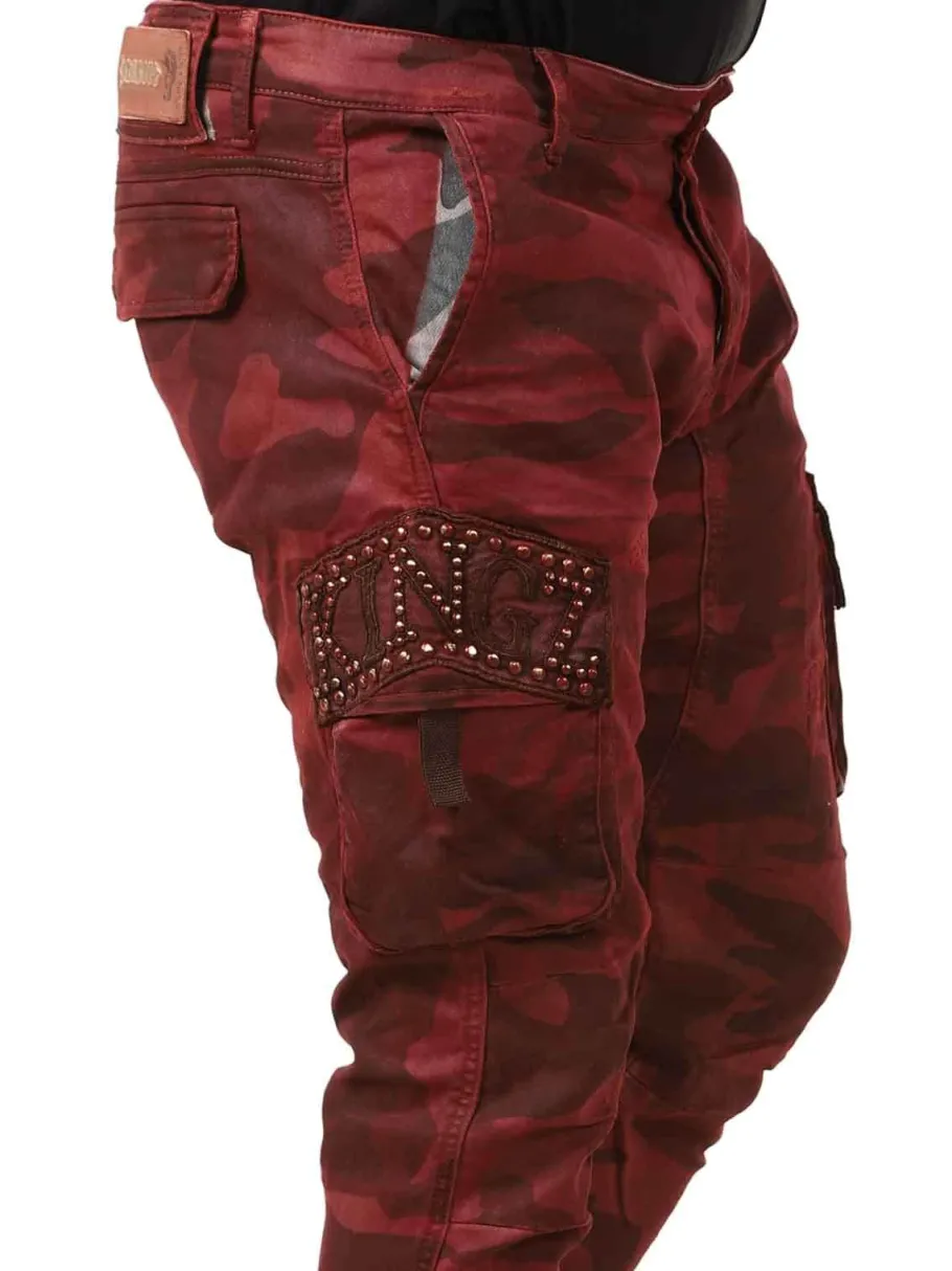 thunder_kingz_bukser__arm_4.webp Thunder Bukser - Army Red^Kingz Best