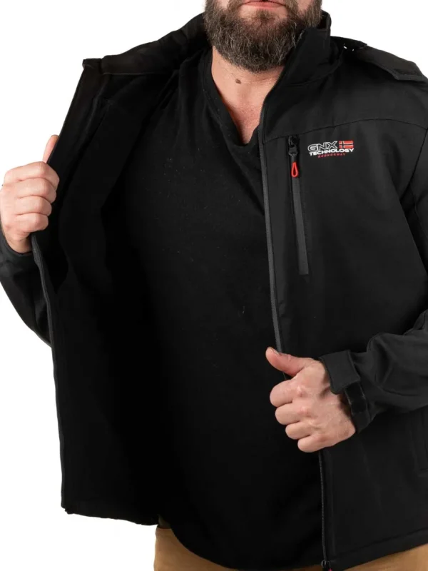 Timmex Geo Norway Softshelljakke - Sort^Geographical Norway Discount