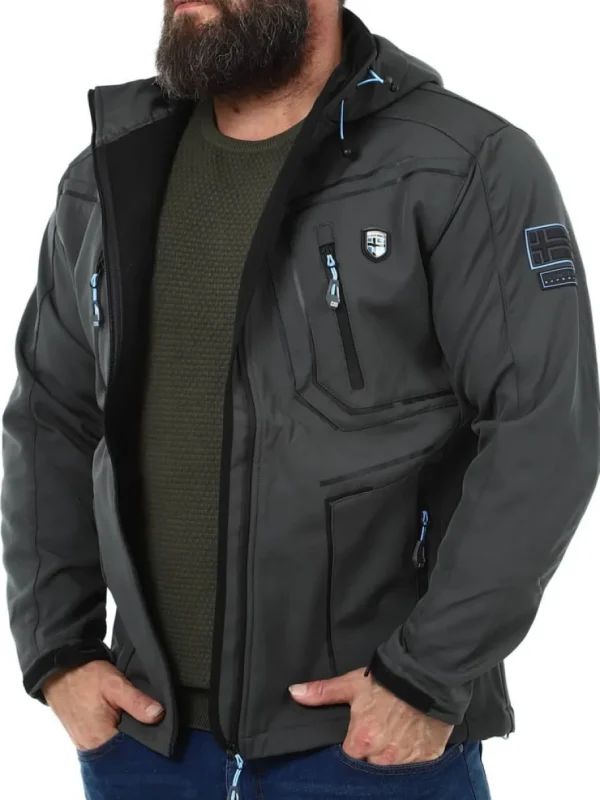 Topere Geo Norway Softshelljakke - Mørkegrå^Geographical Norway Outlet