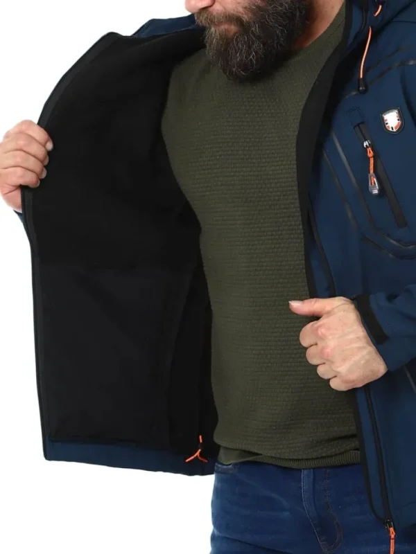 Topere Geo Norway Softshelljakke - Mørkeblå^Geographical Norway Online