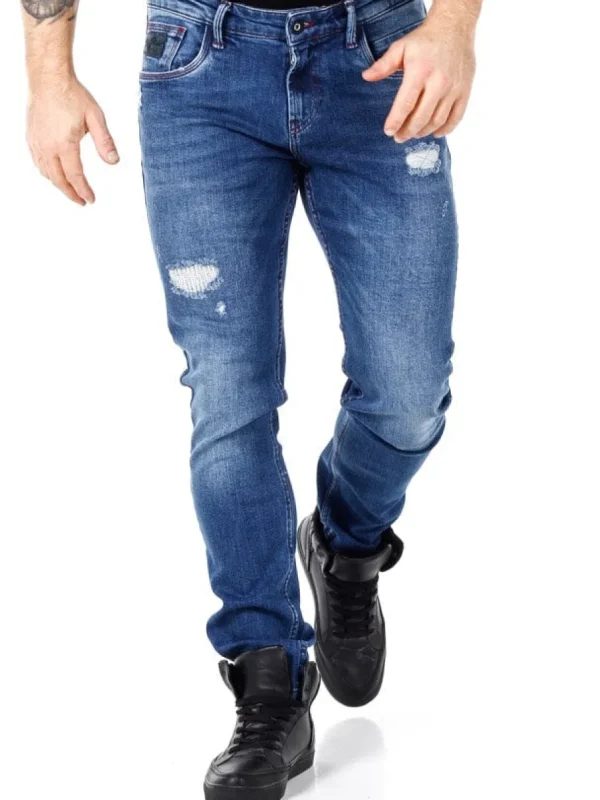 Tori Jeans - Mellemblå^Rusty Neal New