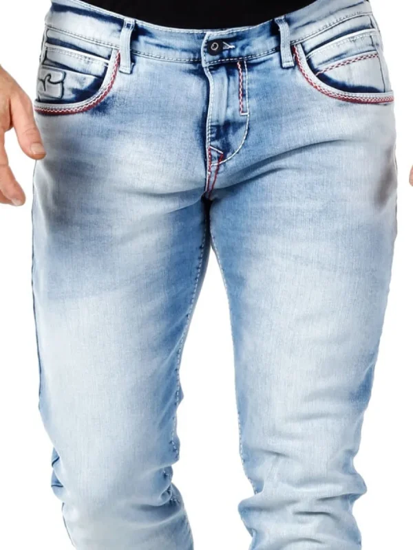 Toyama Jeans - Lyseblå^Rusty Neal Best