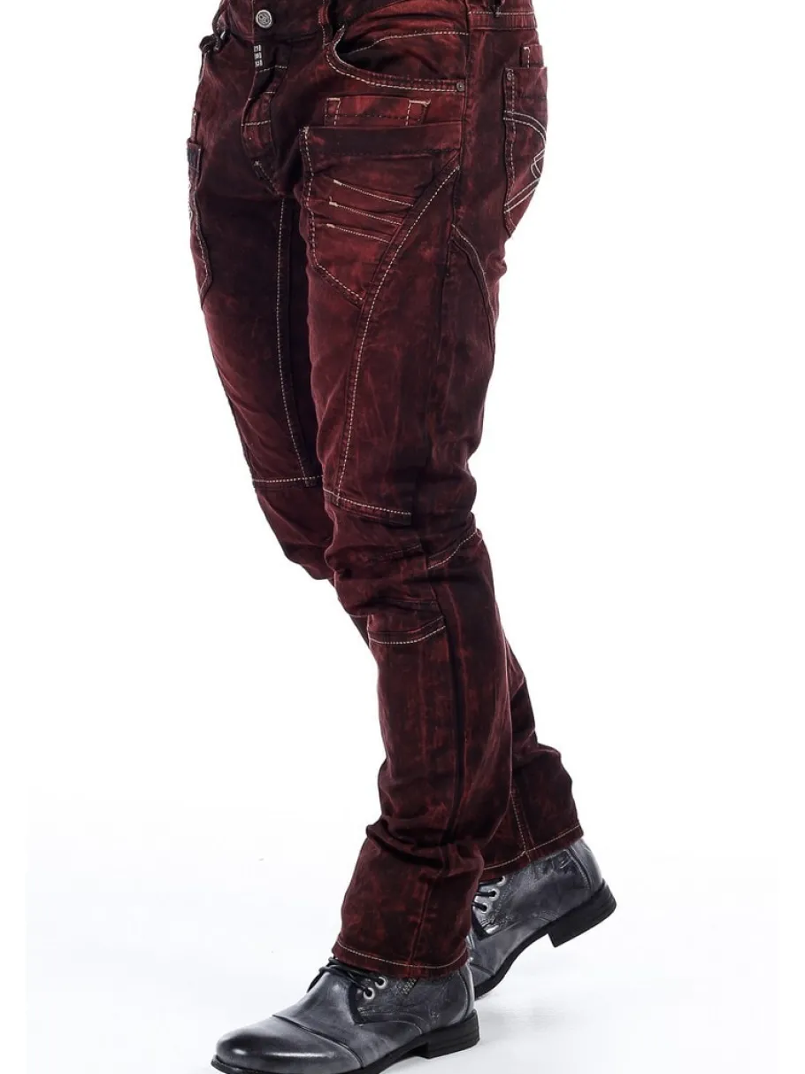 triumph_jeans__rd_7.webp Triumph Jeans - Rød^Cipo & Baxx Discount