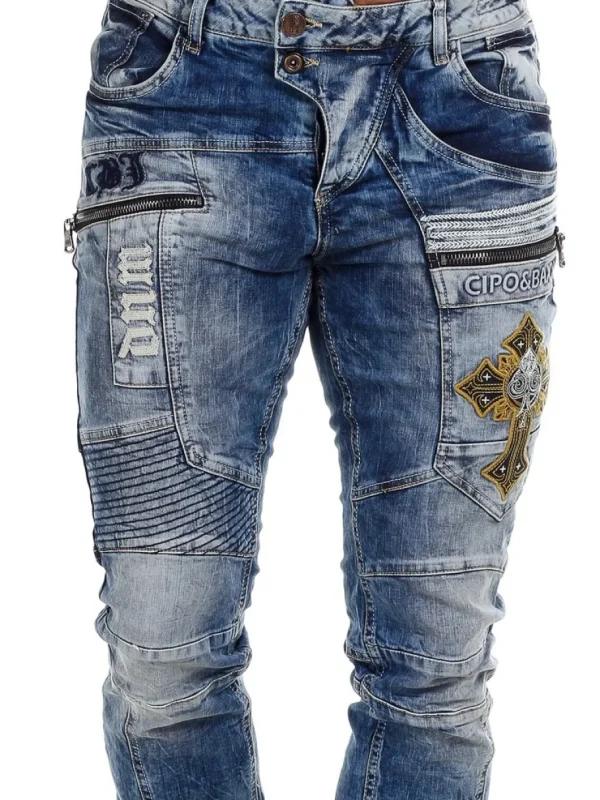 Turismo Jeans - Blå^Cipo & Baxx New