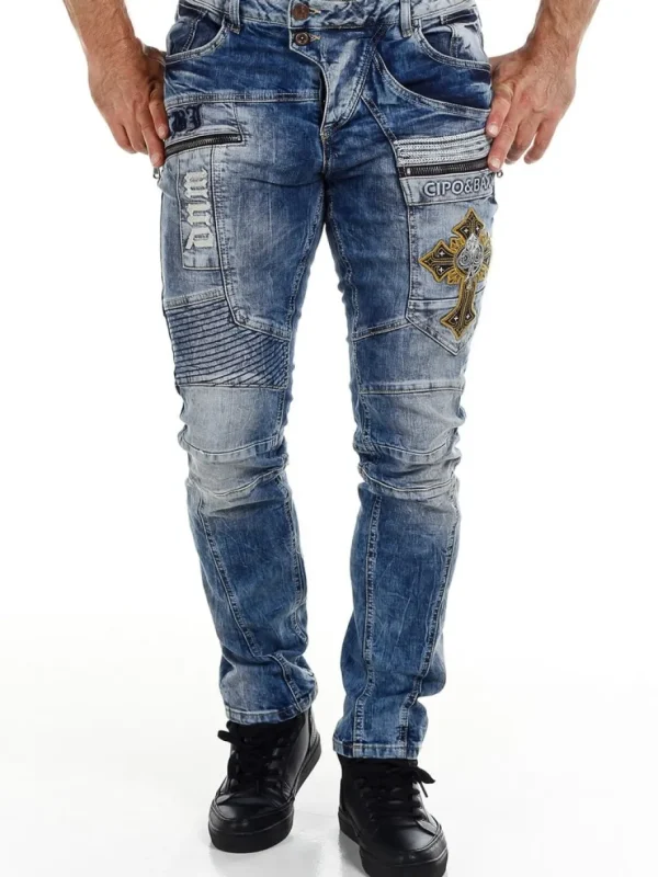 Turismo Jeans - Blå^Cipo & Baxx New