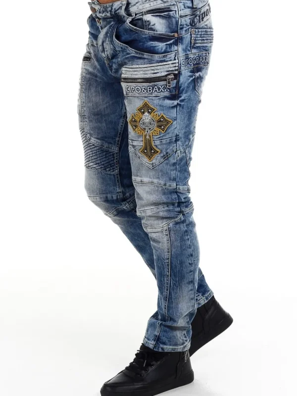 Turismo Jeans - Blå^Cipo & Baxx New