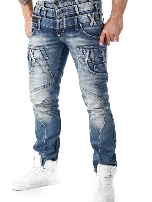 Unix Jeans - Blå^Cipo & Baxx Outlet
