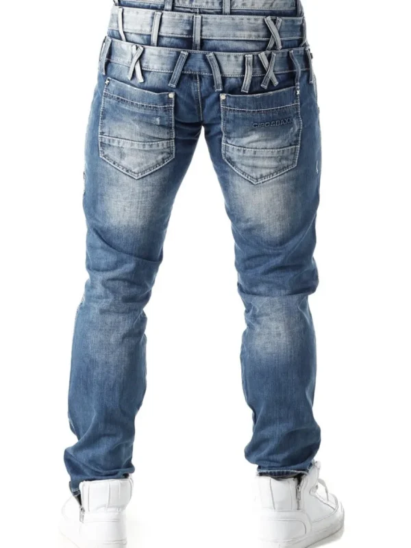 Unix Jeans - Blå^Cipo & Baxx Outlet