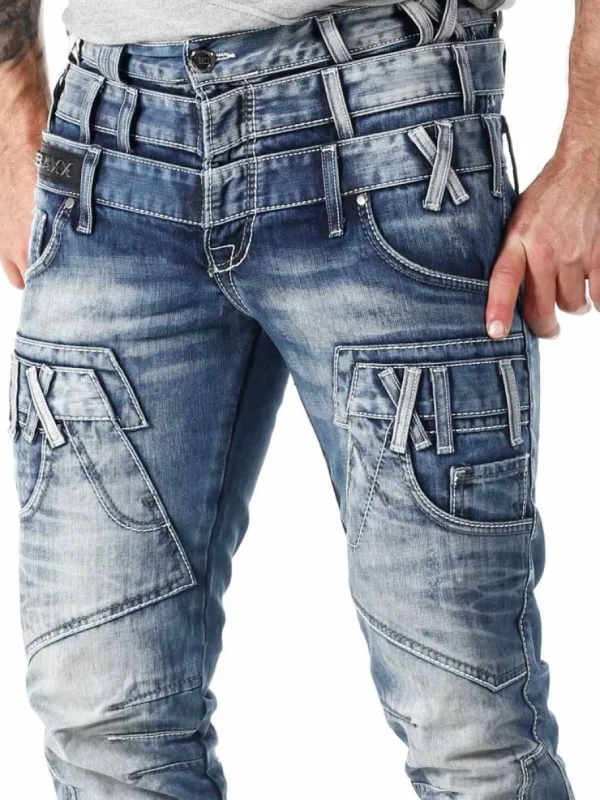 Unix Jeans - Blå^Cipo & Baxx Outlet