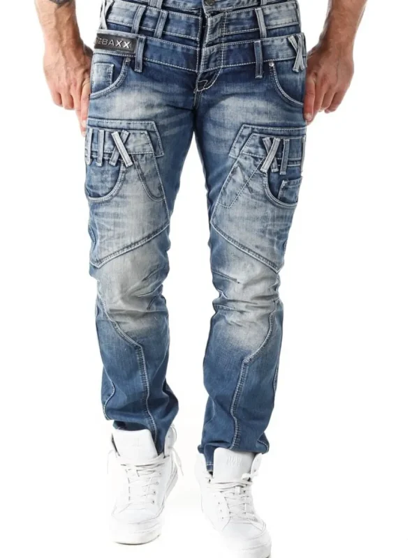 Unix Jeans - Blå^Cipo & Baxx Outlet