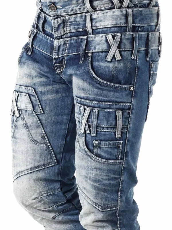 Unix Jeans - Blå^Cipo & Baxx Outlet