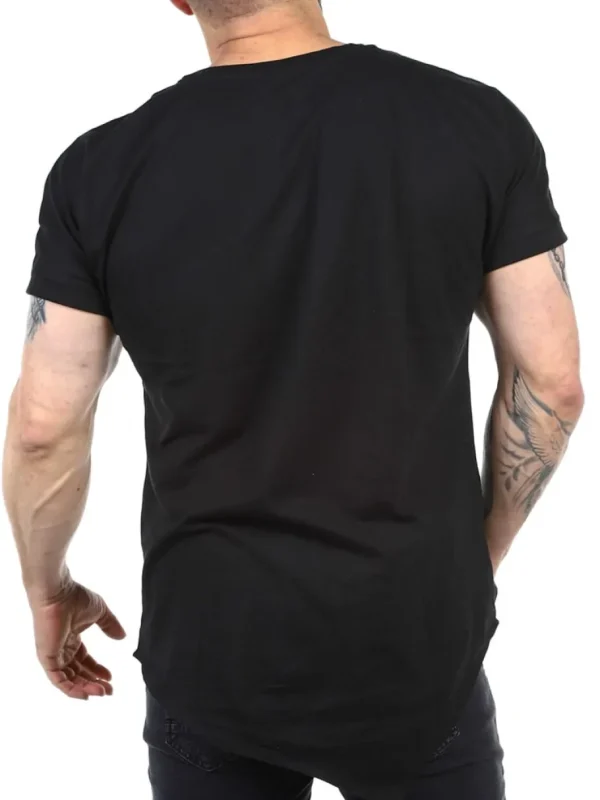 Urban Asymmetric T-shirt - Sort^Urban Classics Fashion