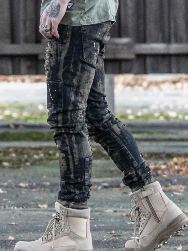 Valerix Jeans - Blå/Grøn^Kingz Sale