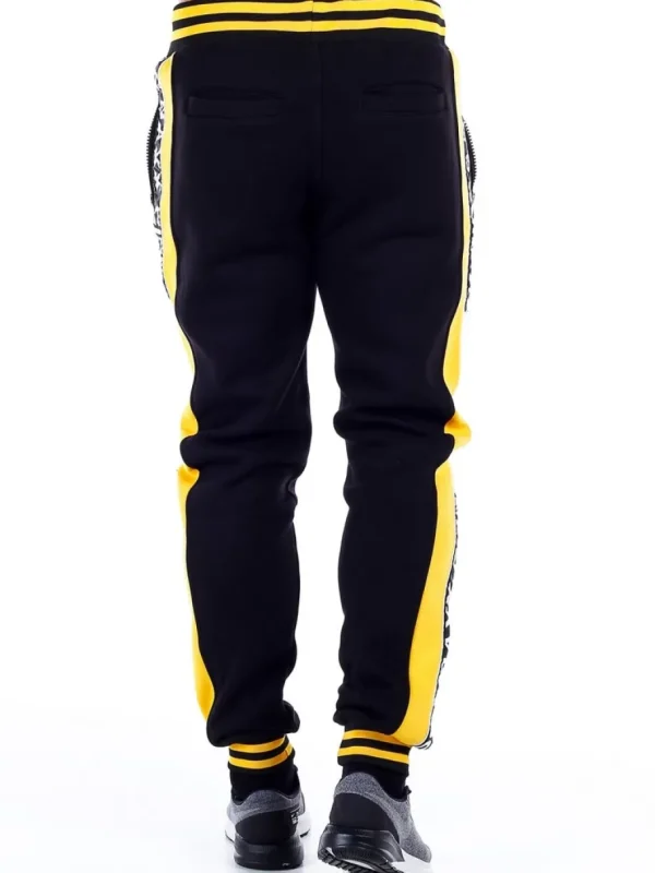 Venice Sweatpants - Sort/Gul^Cipo & Baxx Online