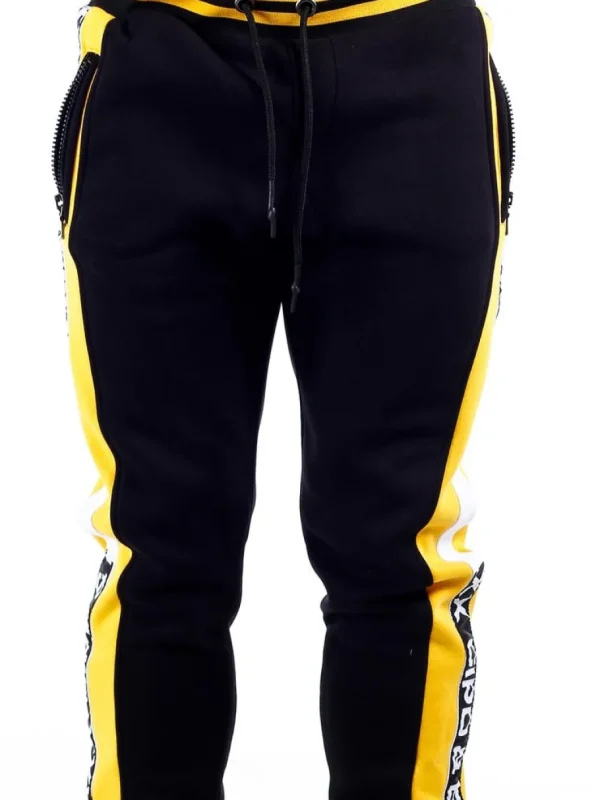 Venice Sweatpants - Sort/Gul^Cipo & Baxx Online