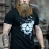 Water Skull T-shirt - Sort^Urban Classics Fashion