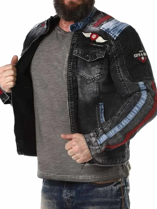 Wrentley Cipo & Baxx Jeansjakke - Sort^Rockdenim Hot