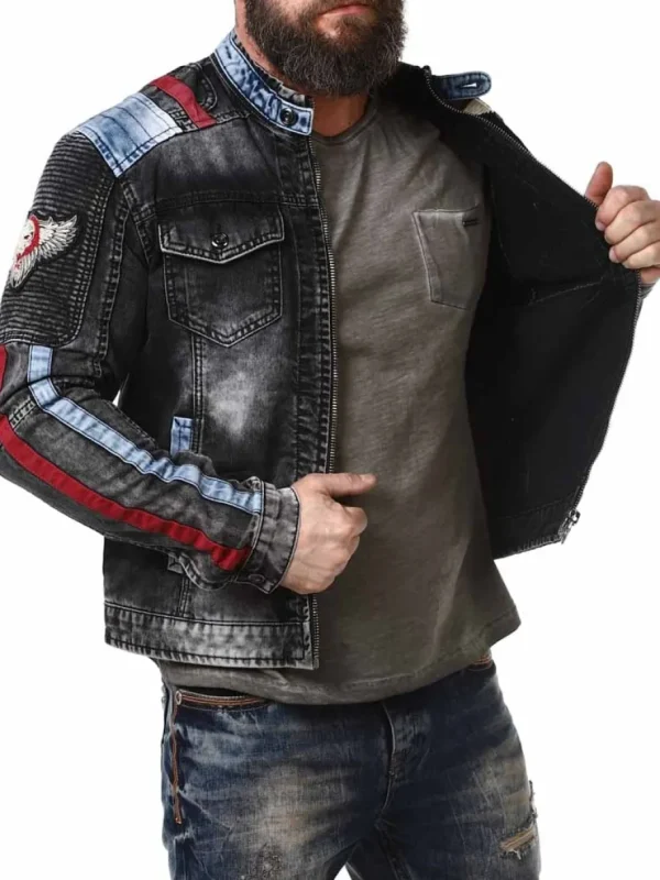 Wrentley Cipo & Baxx Jeansjakke - Sort^Rockdenim Hot