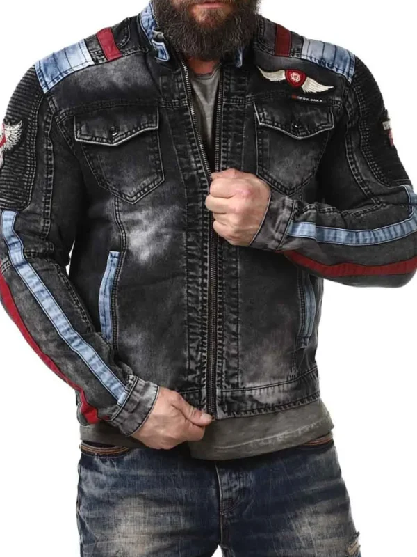 Wrentley Cipo & Baxx Jeansjakke - Sort^Rockdenim Hot