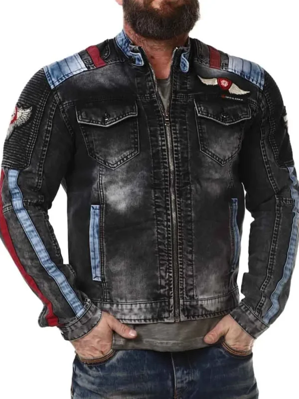 Wrentley Cipo & Baxx Jeansjakke - Sort^Rockdenim Hot