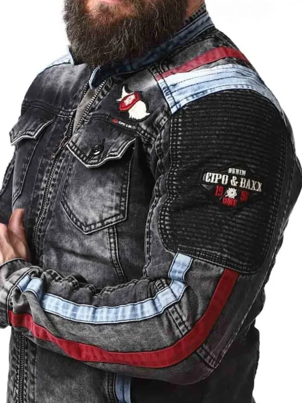 Wrentley Cipo & Baxx Jeansjakke - Sort^Rockdenim Hot