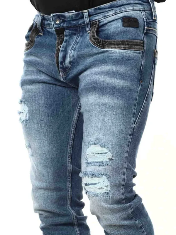 Yokote Jeans - Mørkeblå^Rusty Neal Discount