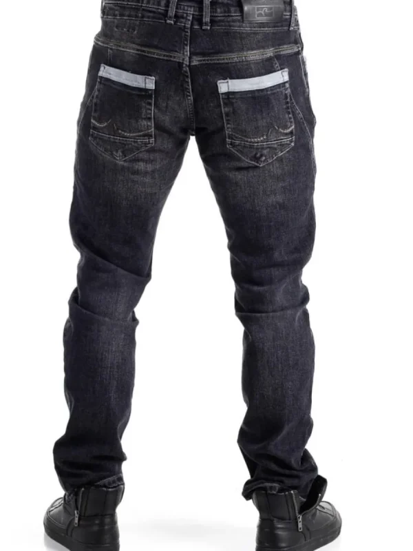 Yokote Jeans - Sort^Rusty Neal Fashion