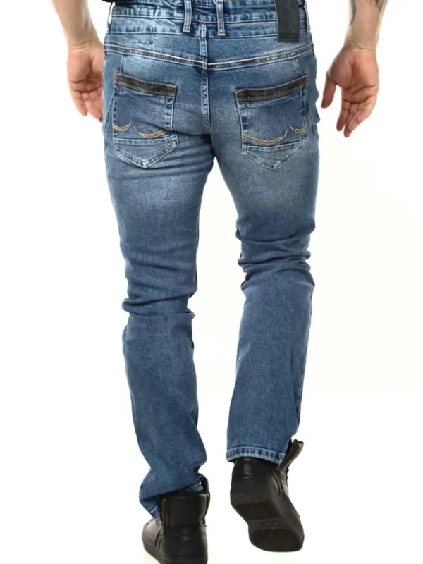 Yokote Jeans - Mørkeblå^Rusty Neal Discount