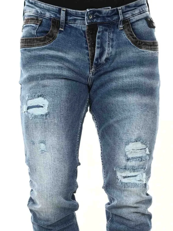 Yokote Jeans - Mørkeblå^Rusty Neal Discount