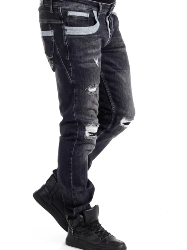 Yokote Jeans - Sort^Rusty Neal Fashion